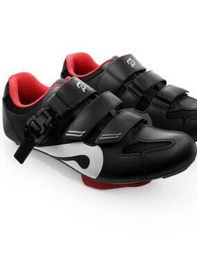 NEW PELOTON Indoor Cycling Shoes – Black/Red – EU 43 (Clip-In)